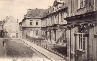 Université de Caen, Faculté des sciences avant la 2nd guerre mondiale.